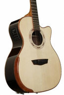 Washburn WCG25SCE-O Comfort Series Acoustic Electric Guitar (Natural)