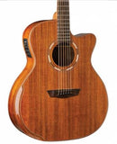 Washburn WCG55CE-O Comfort Series Acoustic Electric Guitar (Natural Gloss)