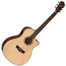 Washburn WLO10SCE-O Woodline Series Acoustic Electric Guitar (Natural Gloss)