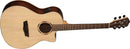 Washburn WLO20SCE-O Woodline Series Acoustic Electric Guitar (Natural Gloss)