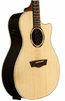 Washburn WLO20SCE-O Woodline Series Acoustic Electric Guitar (Natural Gloss)