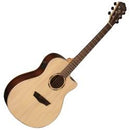 Washburn WLO20SCE-O Woodline Series Acoustic Electric Guitar (Natural Gloss)