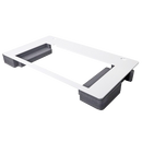 ProX XZF-DJ RANEONE W PLATE de remplacement pour Pioneer RANE ONE, plaque frontale supérieure pour tour de contrôle DJ Podium (blanc)