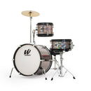 Westbury WST-JR3-PR 3 Piece Junior Drum Set Complete With Throne (Prismatic)