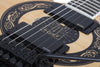 Schecter WARHAMMER FR NORSE DRAGON Wylde Audio Electric Guitar (RawTop)