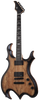 Guitare électrique Schecter WRATHMAKER Wylde Audio (Spalted Maple with Black Burst)