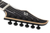 Guitare électrique Schecter WRATHMAKER Wylde Audio (Spalted Maple with Black Burst)