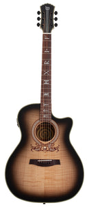 Wylde Audio GRAND AUDITORIUM Acoustic Guitar (Ash Burst Satin)