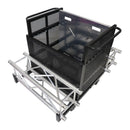 ProX X-BP8X30-10X24MK2 Dolly Cart for Base Plates, Truss, Stage Legs, Cables, and Accessories