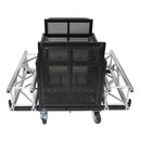 ProX X-BP8X30-10X24MK2 Dolly Cart for Base Plates, Truss, Stage Legs, Cables, and Accessories