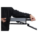 ProX X-FLEXARMBLK Arm Mount Mount Stand For 12-17" Laptop,VESA 75X75 and 100X100 fit 17-32" Monitor (Black)