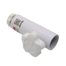 Support de fixation universel compact ProX X-LS64WH pour éclairage à un seul goujon M8 (blanc) - 1 3/8 po