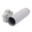 Support de fixation universel compact ProX X-LS64WH pour éclairage à un seul goujon M8 (blanc) - 1 3/8 po