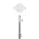 Support de fixation universel compact ProX X-LS64WH pour éclairage à un seul goujon M8 (blanc) - 1 3/8 po