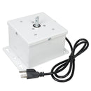 ProX X-MOTOS-WH Motos Boule de rétroviseur verticale universelle oscillante 1 tr/min (Blanc)