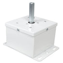 ProX X-MOTOS-WH Motos Boule de rétroviseur verticale universelle oscillante 1 tr/min (Blanc)