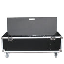 ProX X-EVO1250X2W ATA Flight Case for 2xRCF EVOX12 or EV Evolve 50 Compact Arrays Fits Two Speakers and Subwoofers