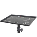 Ensemble ProX X-TR1912-SW15 comprenant un plateau pour ordinateur portable X-TR1912 et un trépied X-SW15 avec roues en W