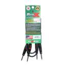 ProX XC-DP05 Câble audio asymétrique double 1/4" vers double 1/4" haute performance - 5 pi.