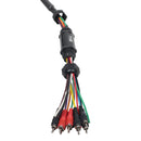 ProX XC-MEDOOZA50 50' ft 10 RCA Channel + 3 Power Cable for Marine and Car Audio - Medusa Style Cable