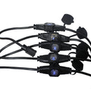 ProX XC-MEP12-326 Câble d'extension d'alimentation NEMA 120VAC mâle vers 6 sorties femelle Edison 12/3AWG - 32'