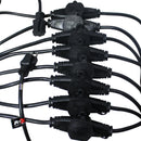 ProX XC-MEP12-529 Male NEMA 120VAC to 9-Outet Female Edison 12/3AWG Power Extension Cable - 52'