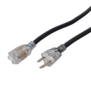 ProX XC-P141-50 110VAC Female 18AMP Power Cord 14AWG Extension Cable Power Cord - 50'