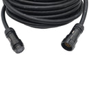 Câble d'extension de distribution d'alimentation ProX XC-P19PMF100, 19 broches mâle vers femelle, calibre 12 AWG - 30,5 m (100 pi)