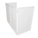 Façade DJ pliable à quatre panneaux ProX XF-4X3048WMK3 pour mariage (blanche)