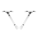 ProX XFH-B3SIDESHELFWH Pair of Audio Monitor DJ Lighting Side Mounting Stand for B3 DJ