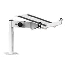 Prox XF-B3LSSWH Universal côté ordinateur portable Shelf de montage pour B3 DJ Table Workstation (White)