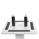 Prox XFH-Mhstandx2Wh Paire de dj stand avec sacs de transport (blanc)