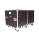 Flight case ProX XS-2X12USLAM24 pour consoles de mixage, avec roulettes, support antichoc pour rack à rack
