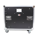 Flight case ProX XS-2X12USLAM24 pour consoles de mixage, avec roulettes, support antichoc pour rack à rack