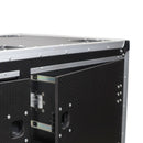 Flight case ProX XS-2X12USLAM24 pour consoles de mixage, avec roulettes, support antichoc pour rack à rack