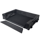 Boîtier ProX XS-DDJFLX10 WBL pour contrôleur DJ Pioneer DDJ-FLX10 avec roues d'espace rack 1U