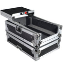 Prox XS-DJMS7LT ATA Flight Style Road Case pour Pioneer DJM-S7 DJ Mixer avec plate-forme d'ordinateur portable
