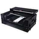 ProX XS-FLX102UWLTBLLED Case For Pioneer DDJ-FLX10 DJ Controller with Laptop Shelf 2U Rack Space Wheels (Black)