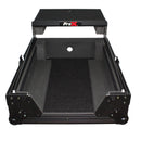 ProX XS-DJMS9LTBL Flight Case with Sliding Laptop Shelf for Pioneer DJM-S9 Mixer (Black on Black)