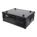ProX XS-OMNISDUOLTBLLED ATA Flight Case For Pioneer AlphaTheta OMNIS-DUO DJ Controller with Laptop Shelf and LED (All Black)