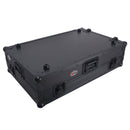 ProX XS-RANEFOURWBL ATA Flight Style Road Case For RANE Four or RANE Performer DJ Controller with 1U Rack Space and Wheels (Black Finish)