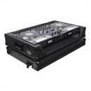 ProX XS-RANEFOURWBL ATA Flight Style Road Case For RANE Four or RANE Performer DJ Controller with 1U Rack Space and Wheels (Black Finish)