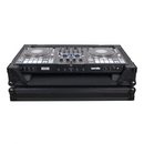 ProX XS-RANEFOURWBL ATA Flight Style Road Case For RANE Four or RANE Performer DJ Controller with 1U Rack Space and Wheels (Black Finish)