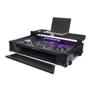 ProX XS-SCLIVE4 WLTBL LED Case For Denon SC Live 4 Controller with Laptop Shelf 1U Rack Space RGB LED (Black)