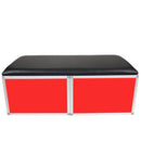 ProX XSA-B2X4BL LUMOStage Coussin de siège rembourré 2 pi x 4 pi (noir)