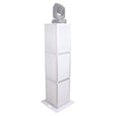 ProX XSA-PILLAR6FT Lumo Stage 6' Column Cube Section Display Pedestal and Base for LED DJ Stage Lighting Dance Floor