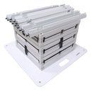 ProX XSA-PILLAR6FT Lumo Stage 6' Column Cube Section Display Pedestal and Base for LED DJ Stage Lighting Dance Floor
