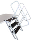 ProX XSQ-ST3 StageQ 3 Step Heavy Duty Foldable Adjustable 18 to 28 Inch with Rail