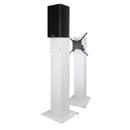 ProX XT-FLEX TOTEM SCW Tissu Lycra de rechange pour TV ProX Flex Tower™ avec sac de rangement (Blanc)