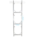 ProX XT-GRU-PKGX2 Truss Modular 2X Rapid U Grid Double paquet pour éclairage - Têtes mobiles avec plaque de base en aluminium roulante